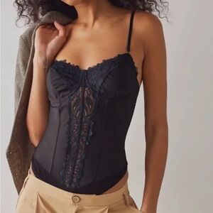 Free People Good Luck Charm Bodysuit